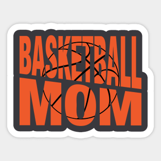 Basketball MOM Sticker